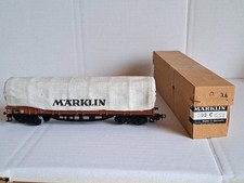 ~Märklin~ 393C 4-Achser Planwagen Spur H0 in  OVP !!!