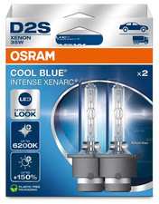 2x OSRAM D2S XENARC COOL BLUE INTENSE NEXTGEN 6200K +150% Xenon Brenner 2025 NEU