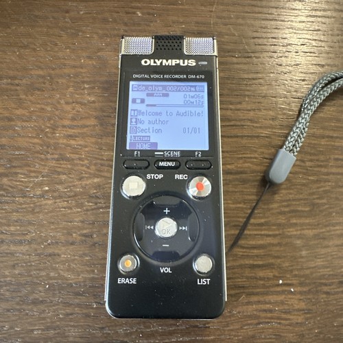 Olympus 670 digital voice - olympus, dm-670