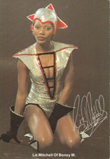 Autogramm - Boney M. - Liz Mitchell