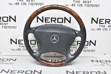 Mercedes S Klasse W220 Mopf Lenkrad Leder Multifunktion Schwarz A2204601203