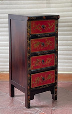 Antiker chinesische Kommode Anrichte Sideboard China Höhe88cm Tibet Schrank Nr9