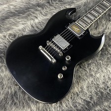 Epiphone SG Prophecy Aged Jet Black Metallic mit Gigbag GEBRAUCHT