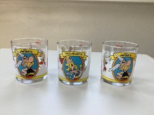 Sammler: 3 Asterix Nutella-Trinkgläser limitierter Goscinny/Underzo Serie (2001)