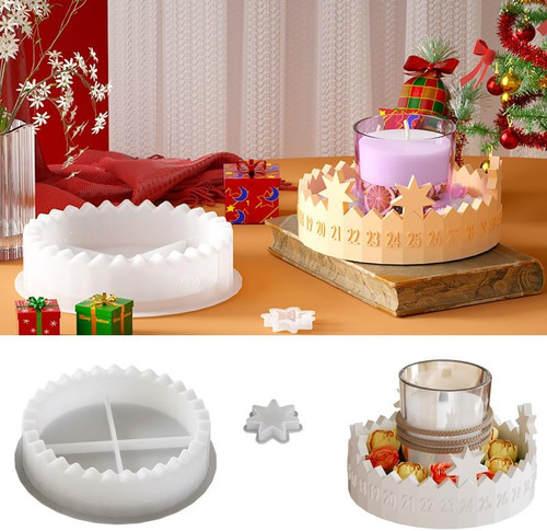 Silikonform adventskalender - silikonform,