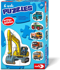 Noris 6 Erste Puzzles