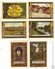 Seltene banknoten notgeld - 6,