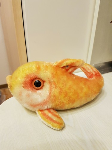 Alter steiff flossy fisch - steiff,