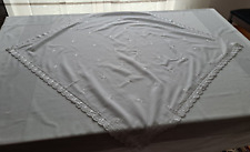 Tischdecke weiß 75 x 75 cm