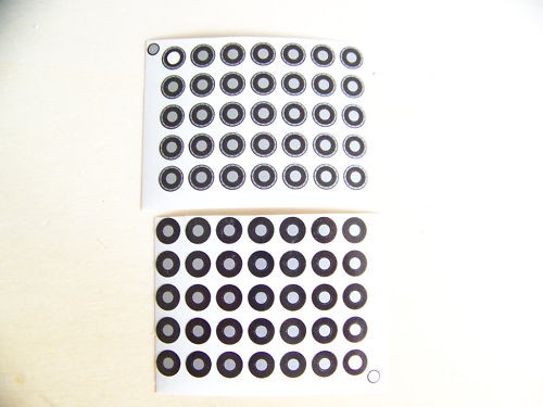 Spur bremsscheibenaufkleber - h0,