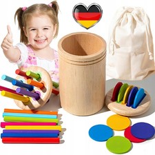 8 Farben Sortierspiel