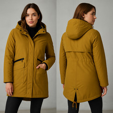 BENCH KAPUZEN JACKE FELL PARKA MANTEL HOODIE WINTER TRENDY ARMY COAT FRESH VIP M