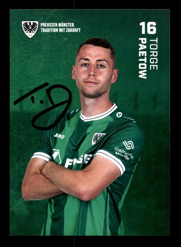 Torge paetow autogrammkarte - paetow,
