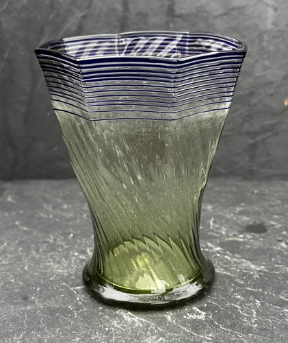 Altes böhmisches waldglas mit - böhmisches,