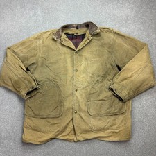 Woolrich Jacke Erwachsene X Large braun Jagd Canvas Scheune Hausarbeit gefüttert hergestellt in den USA Männer