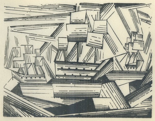Lyonel feininger kreuzende - feininger,