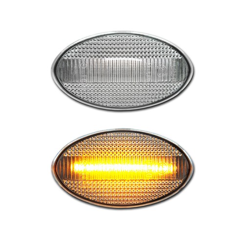 Weisse led seitenblinker - led,