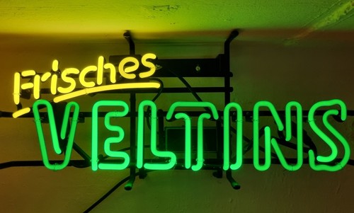 Veltins neon reklameschild - neon,