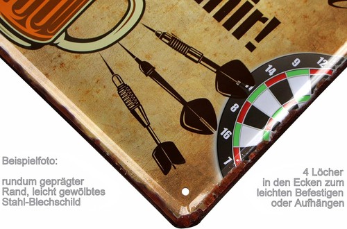 Retro blechschild - blechschild,