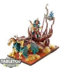 Tomb Kings of Khemri - Tomb King on Chariot - bemalt