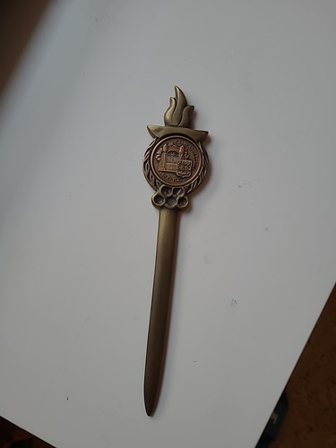 Messing brieföffner 1925 - ,