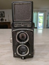 Vintage Rolei Cord Camera