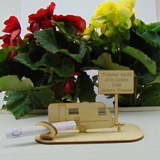 Camper Moderner Wohnwagen Holz