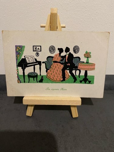 Vintage postkarte eigenem - vintage,