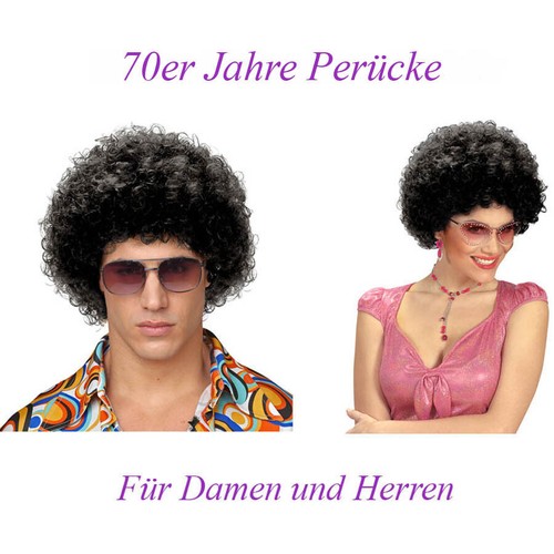 Afro perücke herren damen - afro,