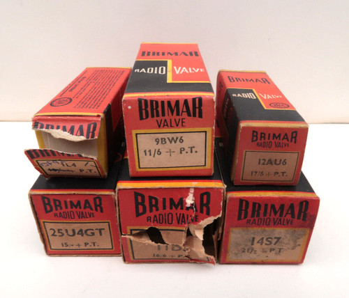 Brimar röhren ventil radio - röhren,