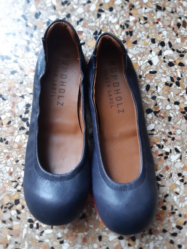 Rundholz ballerinas dunkelblau - rundholz,