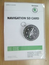 SKODA Navigation Software SD-Card Navi Europe1 CW/KT/KW 45/2017 Nr. 5L0051236 AD