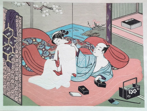 Harunobu shunga liebhaber - shunga,