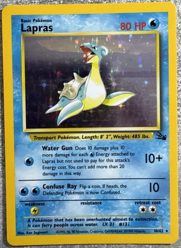 Pokémon fossil lapras - (2000):,