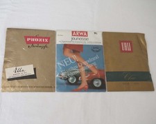 3x Vintage  Strapsstrümpfe