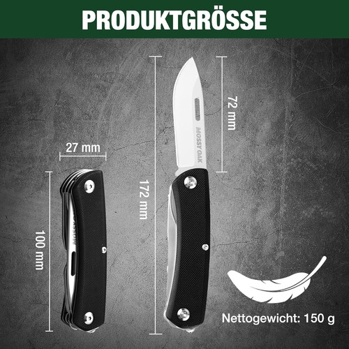 Mossy oak taschenmesser - mossy, 10in1