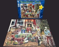 WEIHNACHTSZEIT Puzzle 500 Teile Ravensburger 16862 Weihnachten Tiere Geschenke