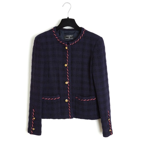 Chanel 1970s veste - veste, marine