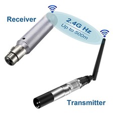 Wireless DMX512 Transmitter/Empfänger für Moving Head LED Halloween Controller