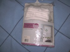 Raffrollo, weiß, komplett