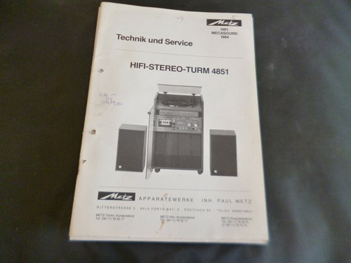 Original service manual - service,