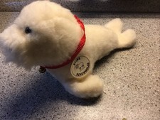Kuscheltier Seehund, Weiß