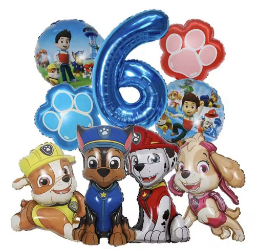 Paw patrol folienballon set - patrol,