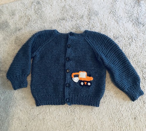 Jacke handgestrickt 86 - jacke,