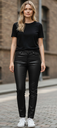 Ormy damen hose lederimitat - ormy,