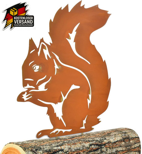Metall deko eichhörnchen - deko,