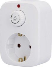 Zwischenstecker weiß mit Dimmer