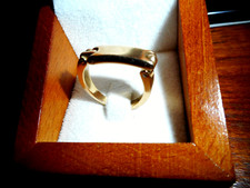 LE PEQUIGNET- MOOREA Ring in 750er Gelbgold (kpl), sehr selten Gr.ca. 55-56