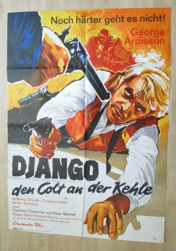 Filmplakat django den colt - -,