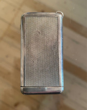 Versilbertes Gasfeuerzeug FLAMINAIRE Paris, QUERCIA, made in Paris, 1948